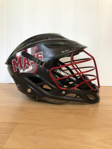 Used UMass Warrior Burn Helmet