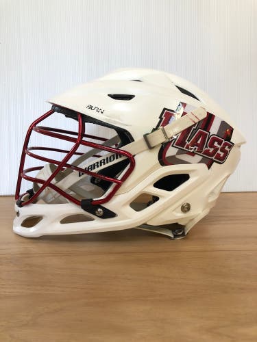 Used UMass Warrior Burn Helmet