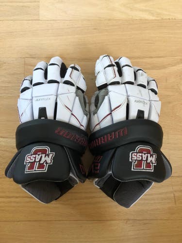 Used UMass Warrior 13" EVO QX Lacrosse Gloves