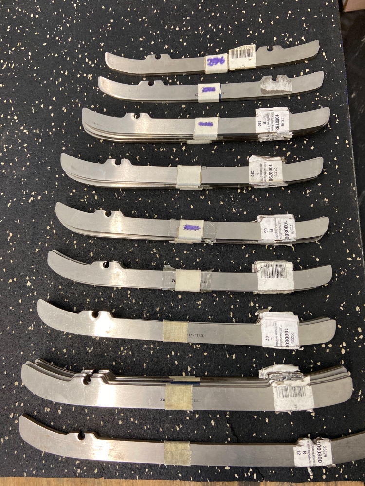 Bauer tuuk stainless steel replacement blades