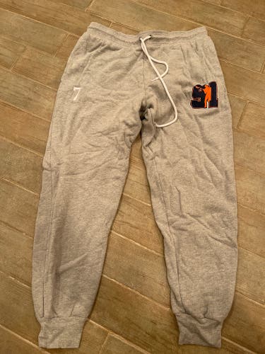 Gray 91 Lacrosse Sweatpants