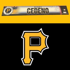 MLB Pittsburgh Pirates Ronny Cedeno MLB Authenticated Locker Room Nameplate Tag