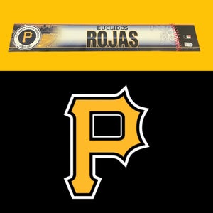 MLB Pittsburgh Pirates Euclides Rojas MLB Authenticated Locker Room Nameplate Tag