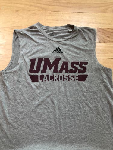 Gray Like New Cutoff Adidas Shirt