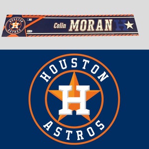 MLB Colin Moran Houston Astros Locker Room Nameplate Tag MLB Authenticated