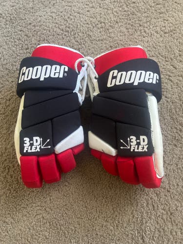 VINTAGE Cooper Hockey Gloves sr 13” Blackhawks