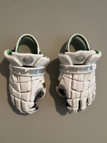 Used Player's Maverik 13" M4 Lacrosse Gloves