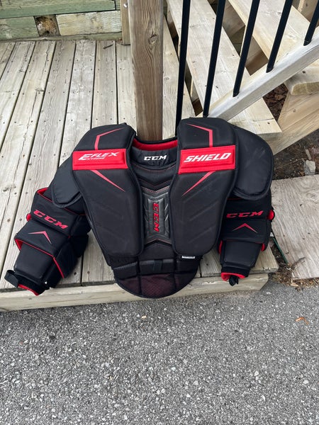 Used Medium CCM Extreme Flex Shield Pro Goalie Chest Protector
