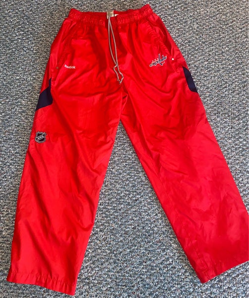 Reebok Team Issued Washington Capitals Warm Up Pants XL