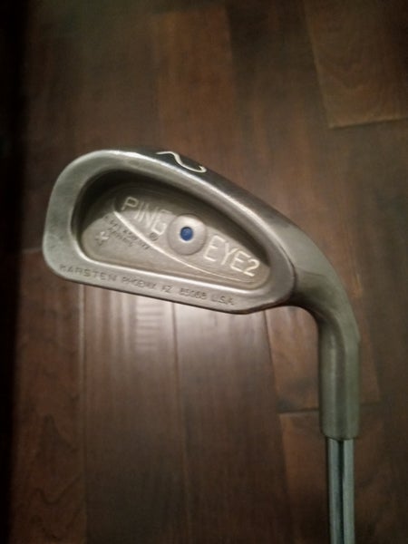 Used Men's Ping Eye 2 Blue Dot 2 Iron with KT-M Stiff Flex Steel Shaft