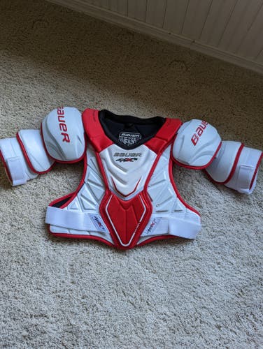 Used Senior Extra Large Bauer Vapor APX2 Shoulder Pads