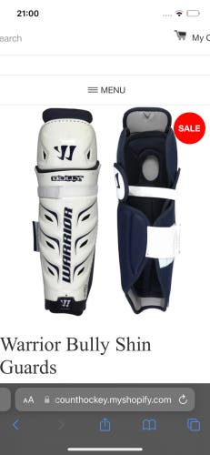 Warrior Bully Shin Pads (hockey)