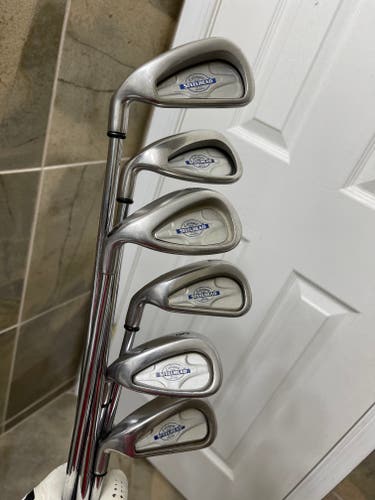 callaway steelhead x-14 iron set 5-pw left handed