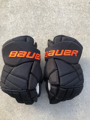 Bauer 14" Pro Stock Vapor X60 Gloves-Anaheim Ducks