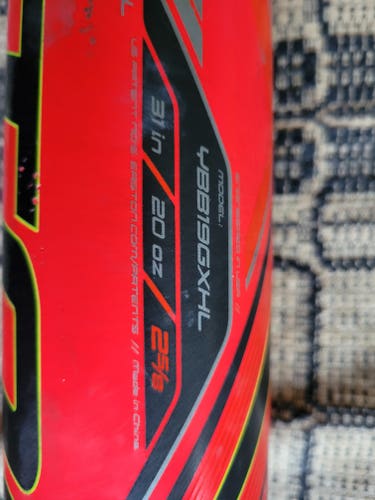 Easton Alloy Ghost X Hyperlite Bat (-11) 20 oz 31"