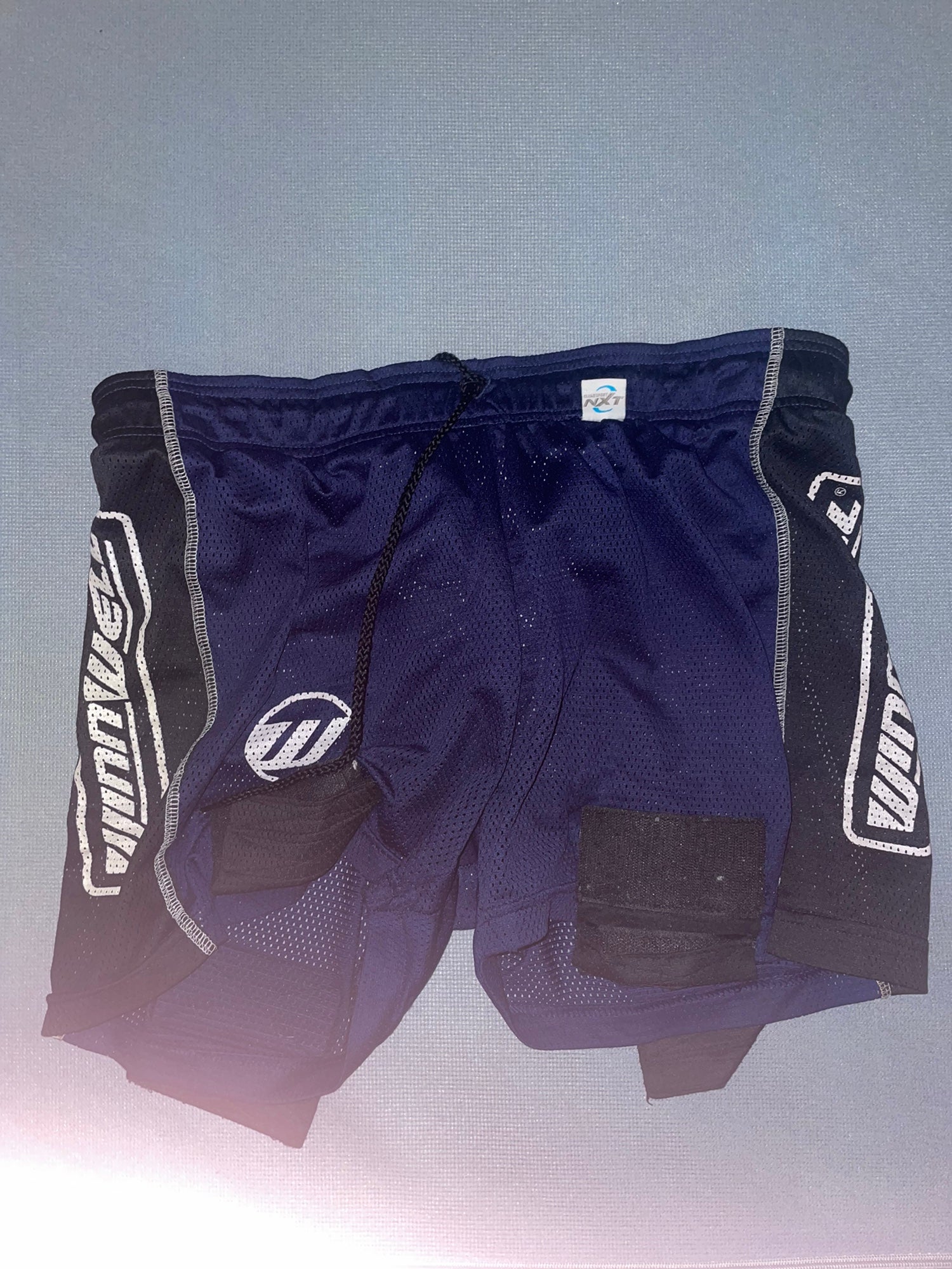 Junior-Large TronX Junior Boys Loose Fit Ice-Hockey Mesh Jock Shorts with Cup 