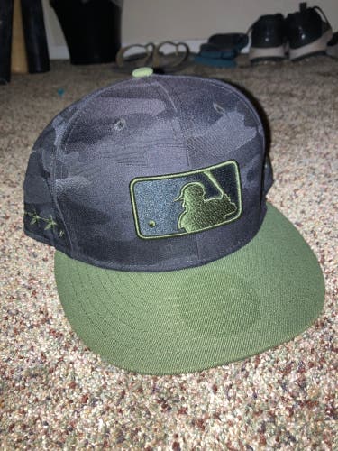 MLB Logo Camo Hat