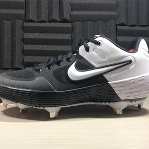 Nike Alpha Huarache Elite 2 Low Baseball Cleat Black AJ6873-004 Men's size 7.5 Metal New