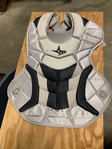 Gray All Star System 7 Catcher's Set (Mask Included)