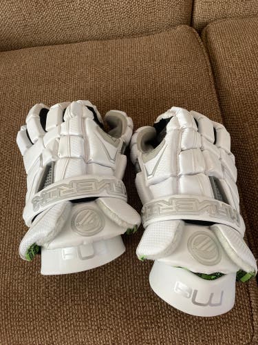 Used Player's Maverik 13" M4 Lacrosse Gloves