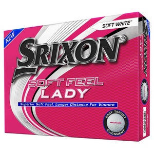 Srixon Soft Feel Lady Golf Balls - Dozen