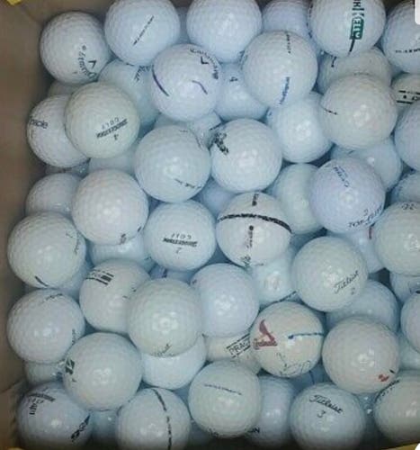 50 assorted golf balls  (great condition)