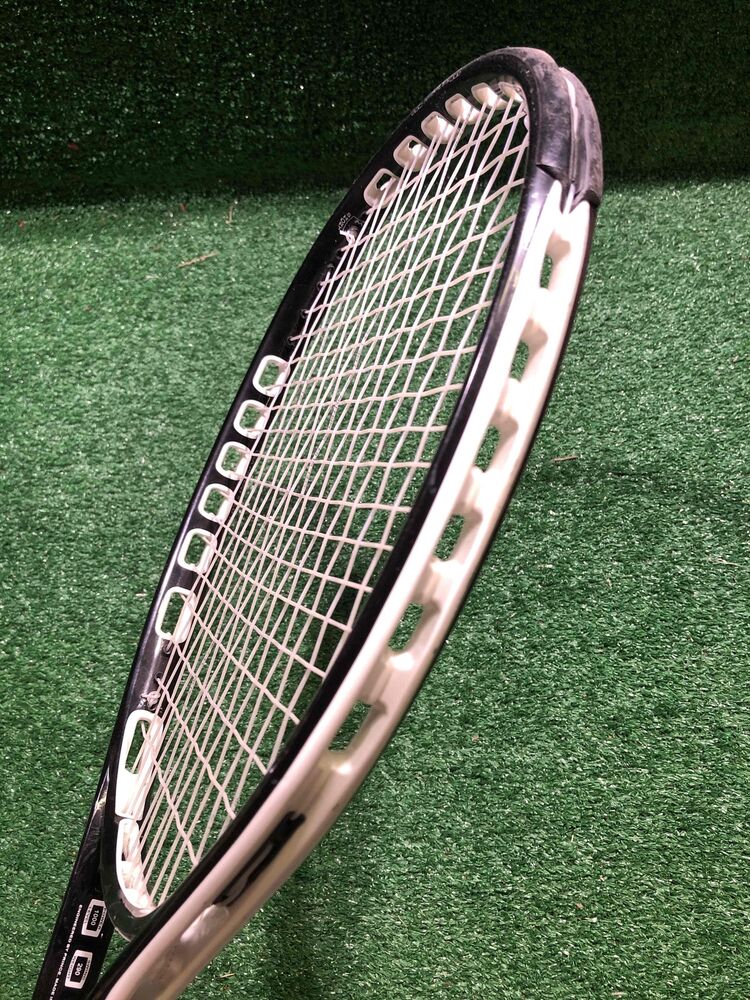 Prince O3 SpeedPort PRO White 100 head 4 3/8 grip Tennis Racquet 