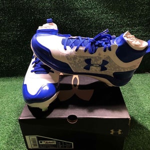Player Issued #6 Lorenzo Cain Under Armour Team Heater 13.0 Size Baseball Cleats