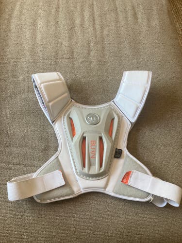 University Of Denver Lacrosse Used Medium Warrior Burn Next Shoulder Pads