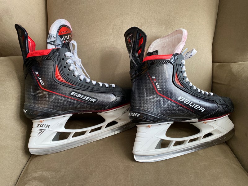 Used Bauer Regular Width Size 8 Fit 2 Vapor 3X Pro Hockey Skates