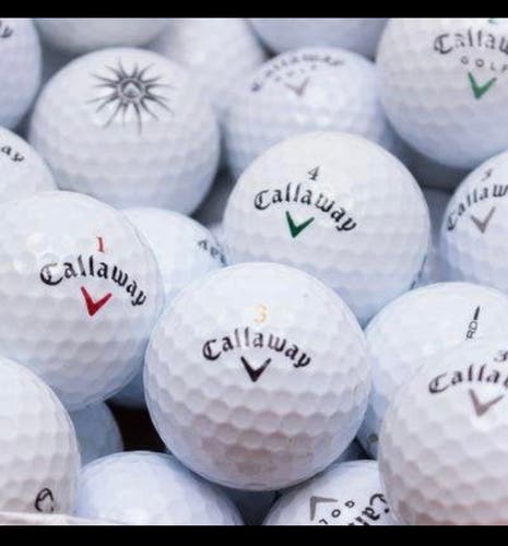 Refurbished Callaway 50 Pack Balls (Near MINT Condition)