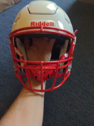 Adult New Large Riddell white SpeedFlex Helmet