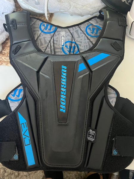 Used Medium Warrior Evo Pro HitLyte Shoulder Pads