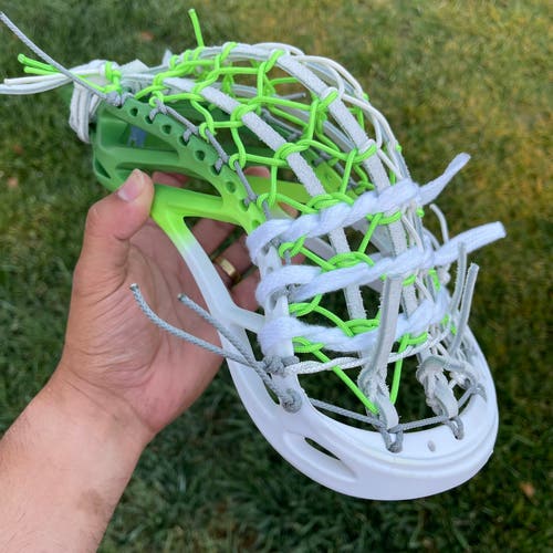 New Custom Strung & Dyed Warrior Noz 2X Head