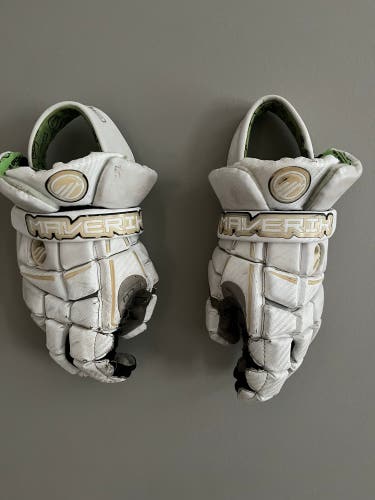 Used Player's Maverik 13" M3 Lacrosse Gloves