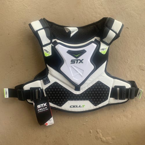 New Extra Large STX Cell V Shoulder Pads