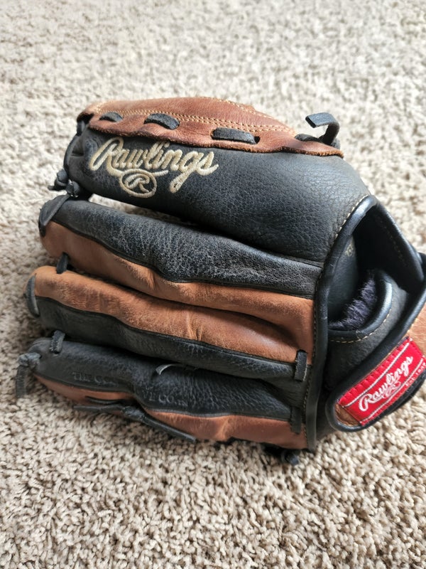 NICE UNDER-RATED- Leather Regent R/H Throw Doug Decinces Signature Baseball  Glove 11.5 Game Ready