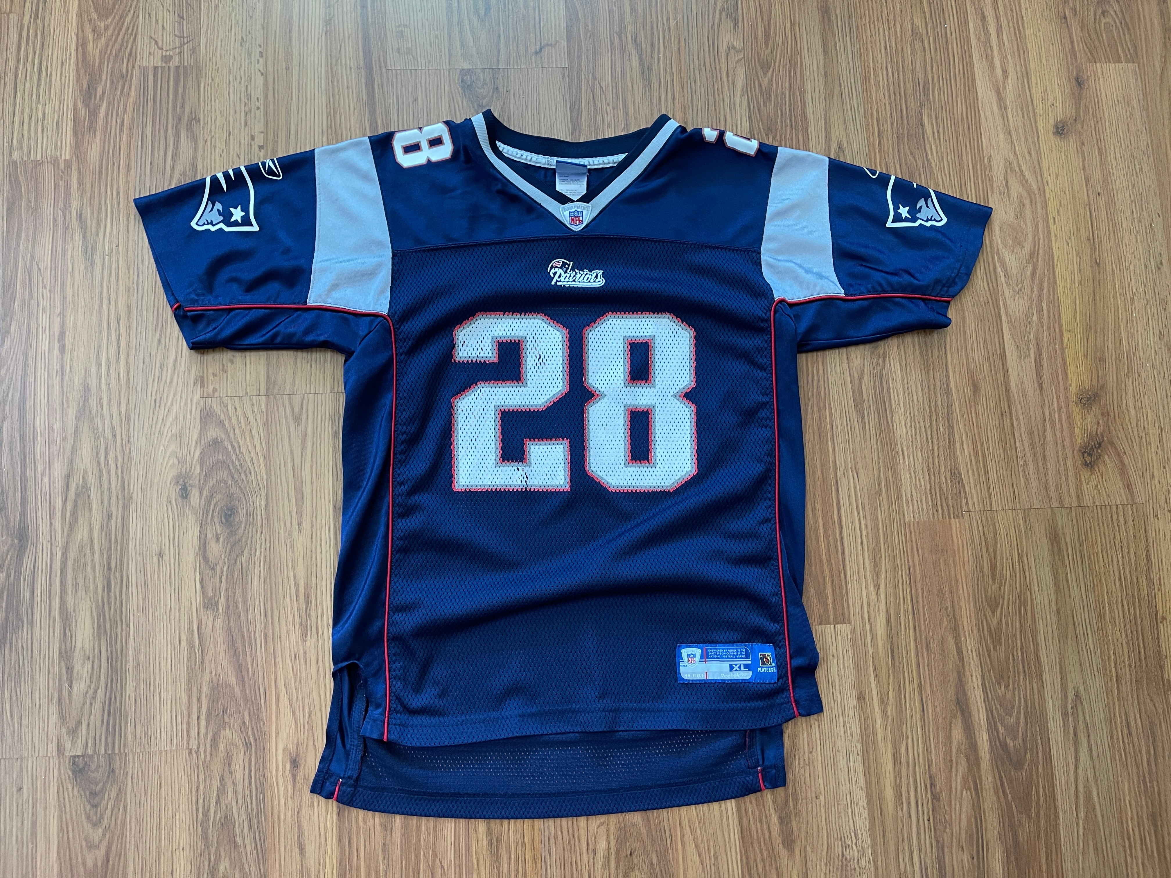 Nike New England Patriots Cam Newton Jersey NFL On Field Youth Large L Blue  NWT