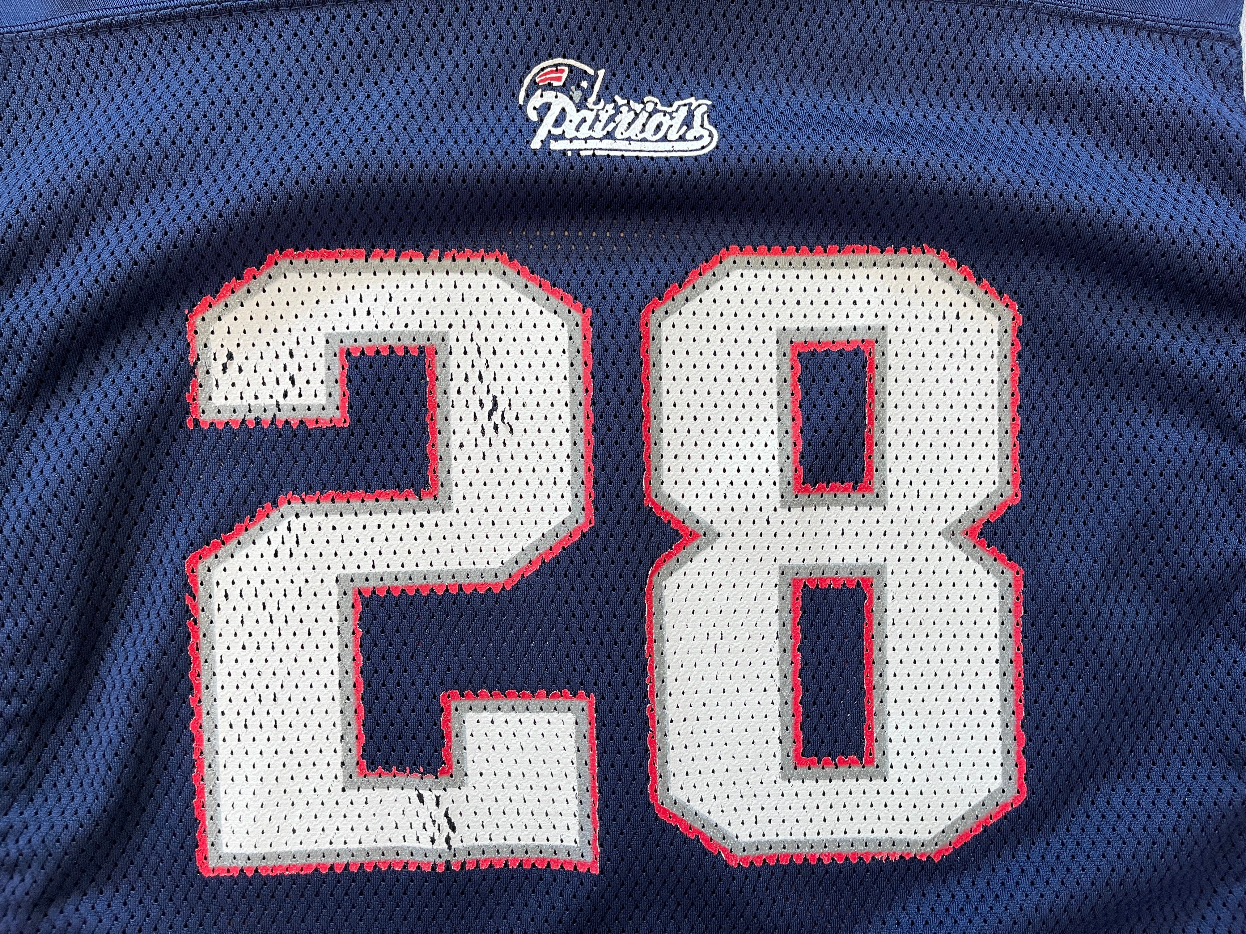 New England Patriots Corey Dillon #28 NFL FOOTBALL Boys Size XL Kids Jersey!