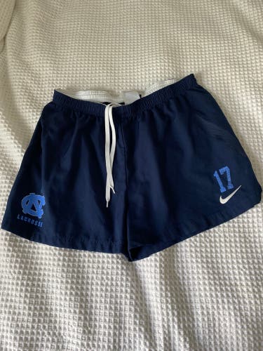 UNC team issued lacrosse shorts