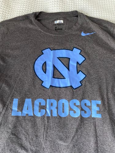 Unc lacrosse team issued shirt