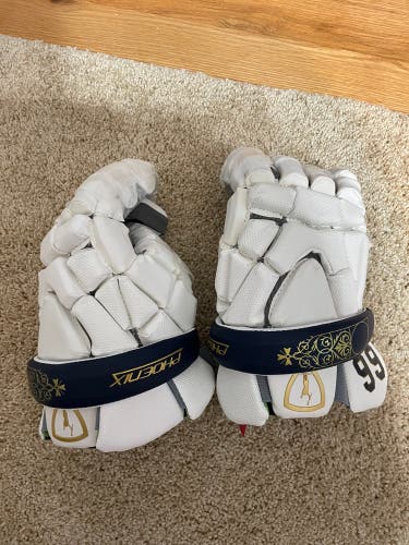 Notre Dame Lacrosse Adrenaline #66 Gloves (brand new)