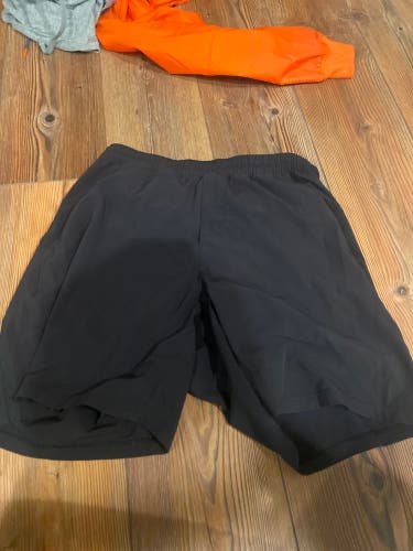Black Adult Large Lululemon Shorts