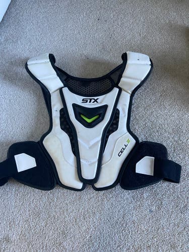 Used Large STX Cell IV Shoulder Pads