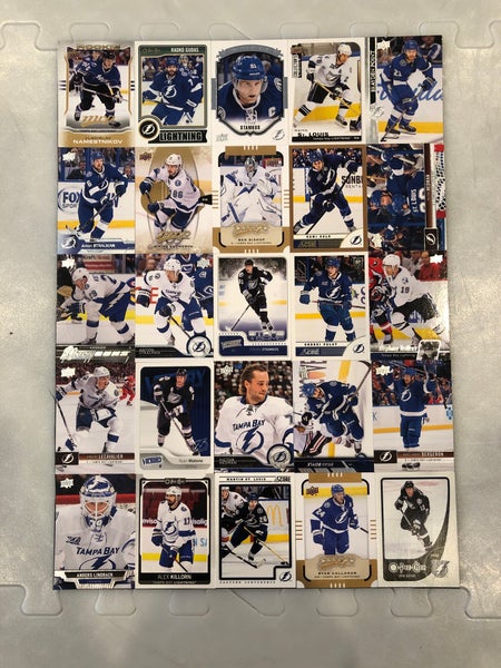 Tampa Bay Lightning Hockey Card Poster