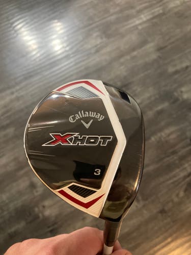 Callaway X Hot Men's Right Handed Stiff Flex 3 Wood