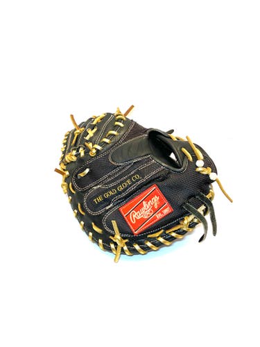 Used Right Hand Throw Rawlings Catcher's Heart of the Hide Baseball Glove 32.5"