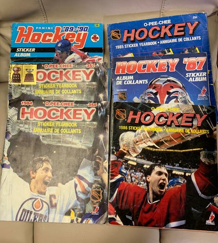Vintage O-pee-chee Hockey Gretzky Lemieux Roy