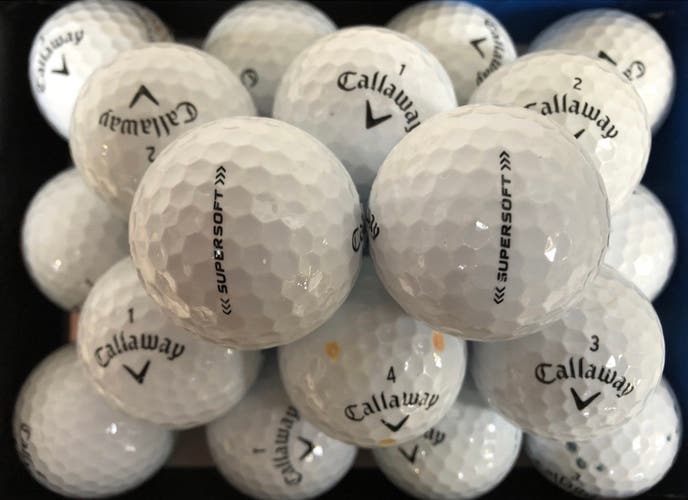 Refurbished Callaway 50 Pack Balls (Near MINT Condition)