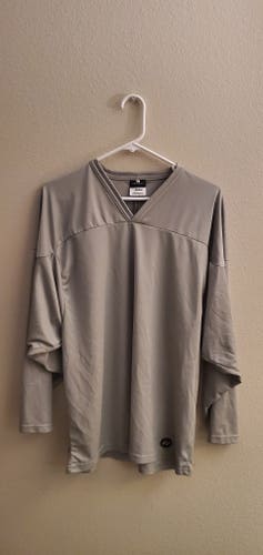 Pure Hockey Gray Adult Medium Jersey